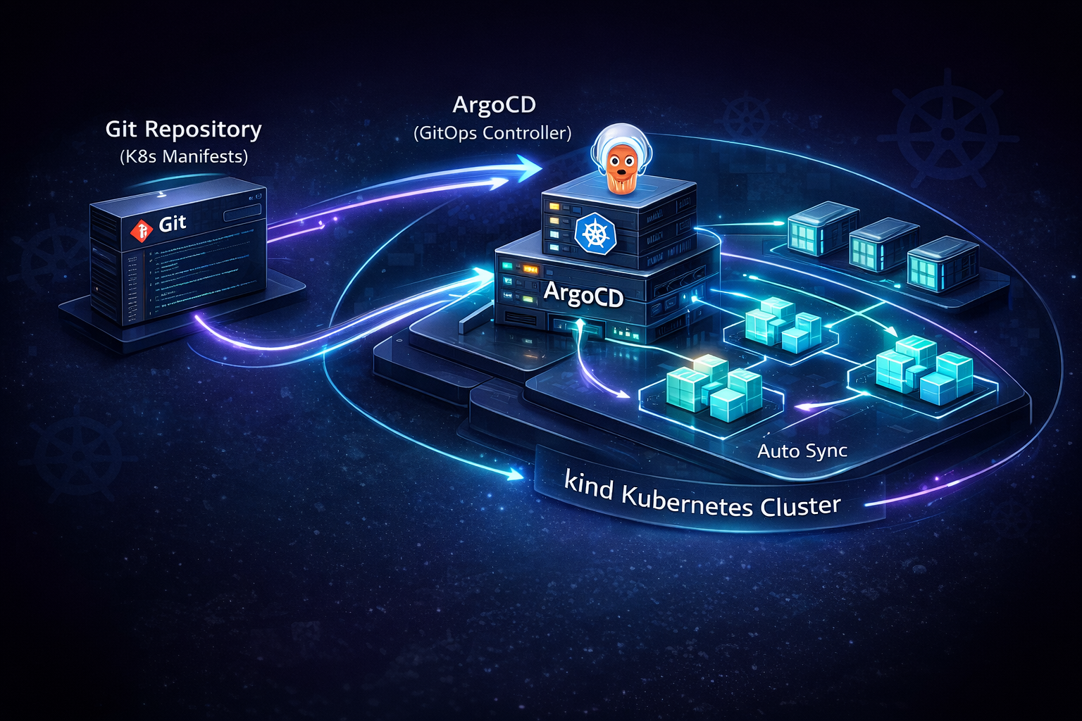 Building a Local GitOps Pipeline with ArgoCD on kind