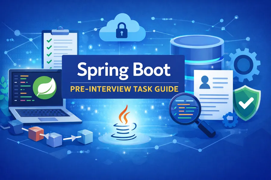 Spring Boot Pre-Interview Guide: Comprehensive Assignment